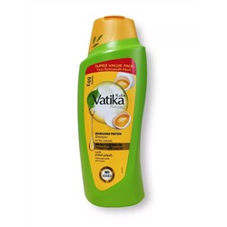Vatika EGG PROTEIN Nourishing Protein Shampoo, Dabur (Ватика ЯИЧНЫЙ ПРОТЕИН Шампунь ПИТАЮЩИЙ ПРОТЕИН для тонких и ослабленных волос, Дабур), 700 мл.