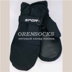 СПОРТИВНЫЕ ВАРЕЖКИ ПОДРОСТОК НА МЕХУ АССОРТИ НА МАНЖЕТЕ, КАЧЕСТВО СУПЕР!!! Q-26