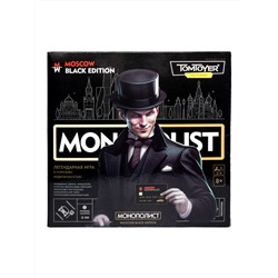 Настольная экономическая игра для большой компании «Монополист» Black Edition. Серия Tom Toyer