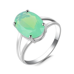 Кольцо, лунный камень зеленый, Ю-100М40