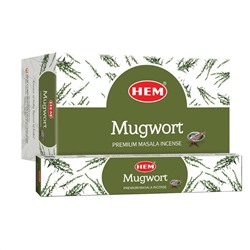 Premium Masala Incense MUGWORT, Hem (Благовония масала премиум ПОЛЫНЬ, Хем), уп. 15 г.