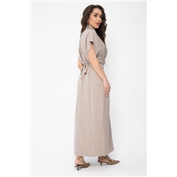 Платье Исландия (серо-коричневое) П13623-30М
