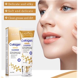 Пенка для умывания с коллагеном SADOER Collagen Anti-Aging Cleanser, 100 гр.