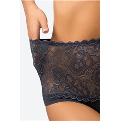 Женские кружевные трусы с высокой посадкой 3шт. Happyfox