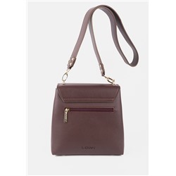 Сумка бордовая с широким ремнем №1530