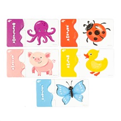 Парные пазлы «Учим цвета»