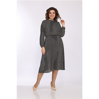 Lady Style Classic 2409/1 черный-белый, Платье