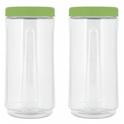 Набор банок для сыпучих продуктов Sugar&Spice Honey (2 штуки по 1,1 л) SE225212050 фисташка