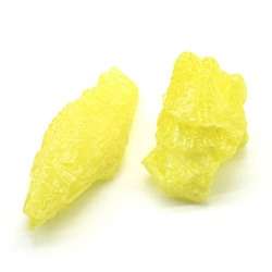 Сера кристаллы 65*40*39мм, 60-69г