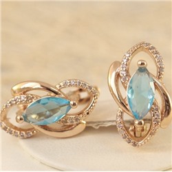 Серьги позолота H01-15426