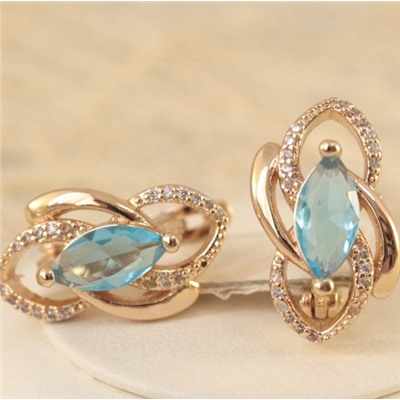 Серьги позолота H01-15426
