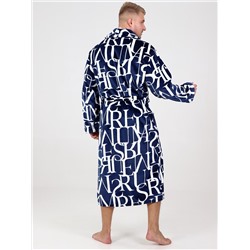 Мистер - халат буквы синий