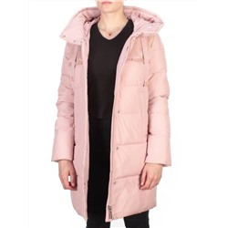 GWD21536P PINK Пальто зимнее женское PURELIFE (200 гр .холлофайбер) размеры 42--44-46-48-50