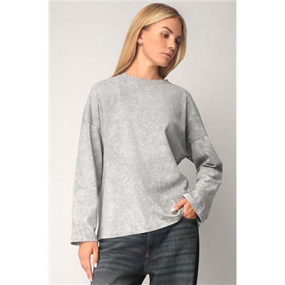 Женский лонгслив оверсайз Happyfox