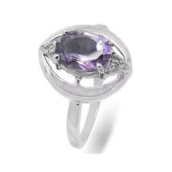 Кольцо из серебра аметист, Зоря