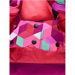 Горнолыжный костюм для девочки малинового цвета 9326M