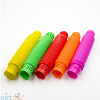 Pop tubes ГИГАНТ 23-70 см диаметр 5 см / Развивающая игрушка антистресс / гофра / поп трубка в ассортименте tubes_GIGA, tubes_GIGA