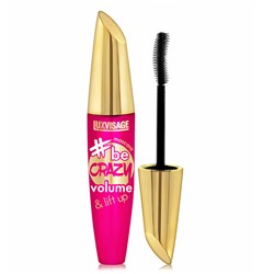 Тушь для ресниц LUXVISAGE be Crazy 10 г volume & lift up