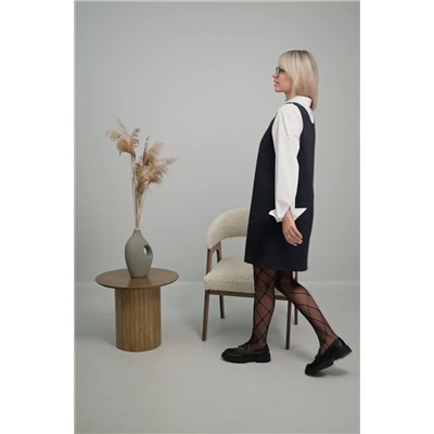 Женское офисное платье - сарафан Happyfox