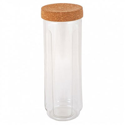 Банка для сыпучих продуктов Sugar&Spice Rosemary 1,6 л SE105910996 с пробковой крышкой
