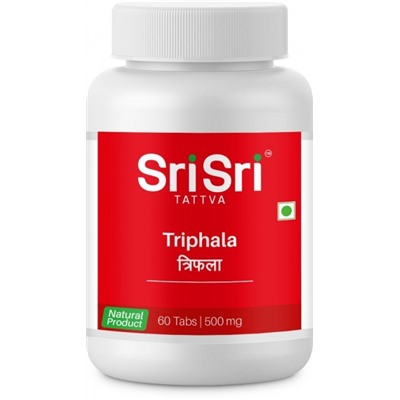 TRIPHALA Sri Sri Tattva (ТРИФАЛА, очищение и омоложение организма, Шри Шри), 60 таб.