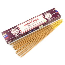 MEDITATION Incense, Satya (Благовония МЕДИТАЦИЯ, Сатья), 15 г.