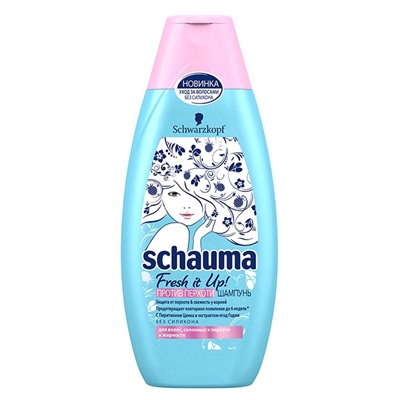 SCHAUMA Шампунь 380мл Fresh it up  д/жирн.и сух.конч.
