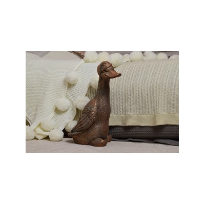 Фигурка Гусь Гаген (бронза)  H43см  Ф262м