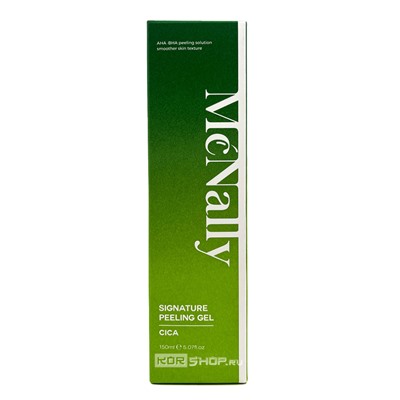 Пилинг-гель для лица с центеллой Singnature Peeling Gel Cica McNally, Корея, 150 мл Акция
