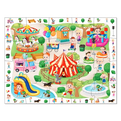 Пазлы MAXI «В парке» (20 элементов) Baby Toys