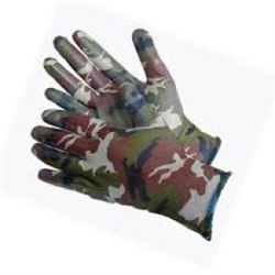 Перчатки Нейлоновые с нитрил покрытием (размер 8M) Fiesta MILITARY (GWARD) (хаки) уп12шт
