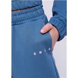 CLE Брюки дев. 725855/37у_п, джинсовый