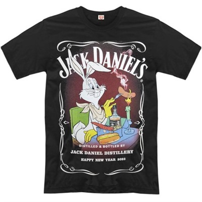 Футболка "Кролик Jack Daniels"