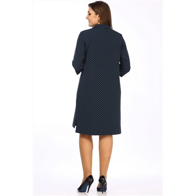 Lady Style Classic 1684/3 синий-зеленый, Платье