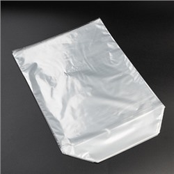 Пакет прозрачный с квадратным дном 15*10,5 см, высота 34 см