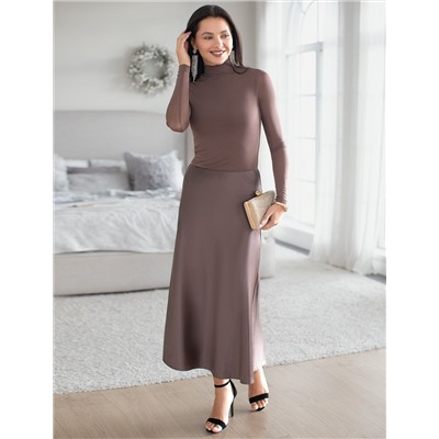 Водолазка с прозрачными рукавами