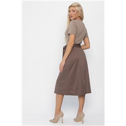 Платье Парижанка (шоколадное) П13850-10М