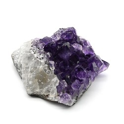 Друза из аметиста с включением кальцита 49*45*20мм, 53г