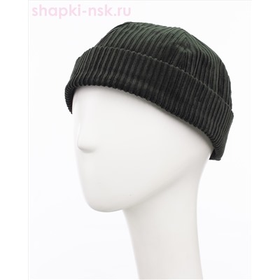 Докер вельвет на тр.подкл. Шапка (56-58)