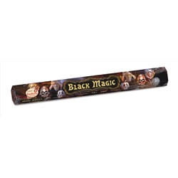 Tulasi BLACK MAGIC Esoteric Incense, Sarathi (Туласи благовония ЧЁРНАЯ МАГИЯ, Саратхи), уп. 20 палочек.