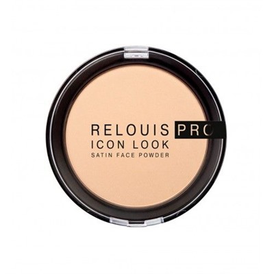 Пудра компактная RELOUIS PRO Icon Look Satin Face Powder