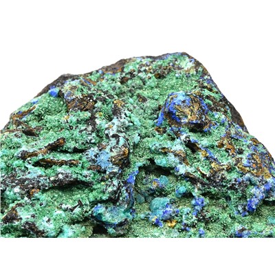 Азурмалахит камень 60*48*35мм, 120-129г