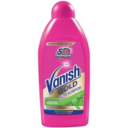 VANISH Шампунь д/ручной чистки ковров GOLD Антибактериальный 450мл АКЦИЯ! СКИДКА 15%