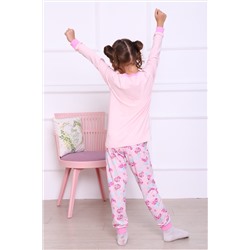 Пижама с брюками Русалка длинный рукав НАТАЛИ #875442