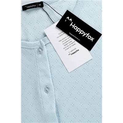 Женская пижама с брюками из ажурного хлопка Happyfox