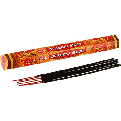 Hem Incense Sticks DRAGONS BLOOD (Благовония КРОВЬ ДРАКОНА, Хем), уп. 20 палочек.