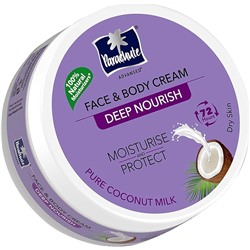 Face & Body Cream DEEP NOURISH Moisture and Protect, Parachute (Крем для лица и тела ГЛУБОКОЕ УВЛАЖНЕНИЕ, увлажняет и защищает, Парашют), 280 мл.