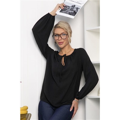 Блуза Шарм (черная) Б13848-10М