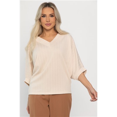 Джемпер трикотажный Джорджина (бежевый) Б14246-12М