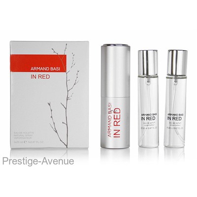 Armand Basi - Туалетная вода In Red Eau De Toilete 3х20 ml (w)
